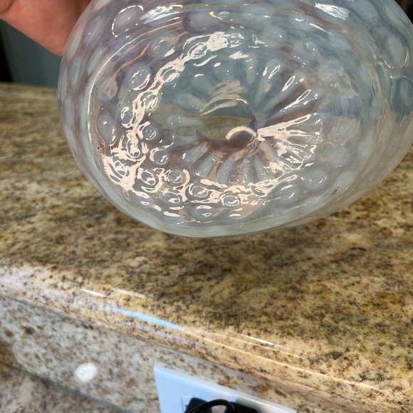 Victorian thumb print opalescent pitcher - Picture 4 of 10